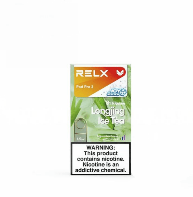 relx拋棄式煙彈龍井口味