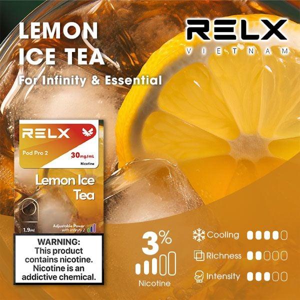 relx拋棄式煙檸檬紅茶口味